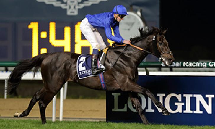 True Story wins the Listed Singspiel Stakes at Meydan